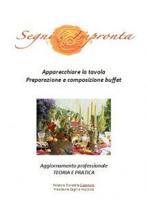 copertina apparecchiare la tavola